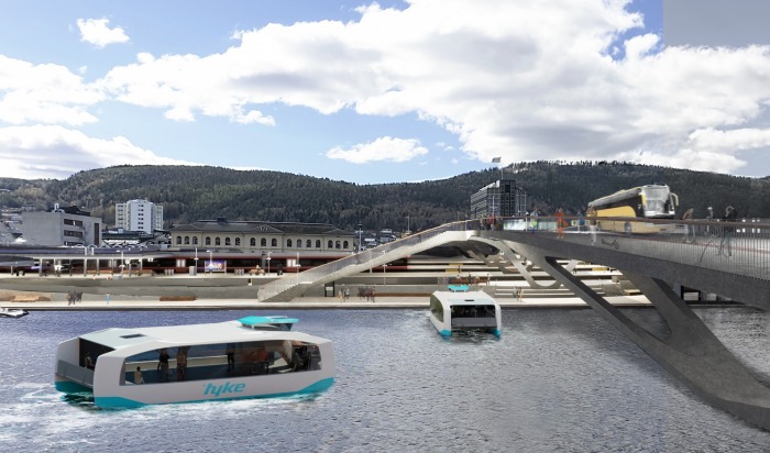 Utredning slår fast: Grunnlag for ferje i Drammen og Lier