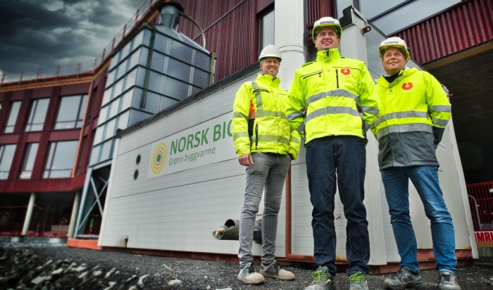 Pellets erstatter diesel på byggeplassen