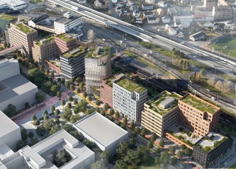 Grunnarbeidene for Drammen Helsepark kan starte.