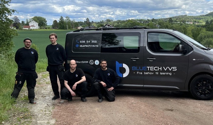 VVS er mer enn bare rør: – Bluetech VVS Drammen er nytt medlem i Næringsforeningen